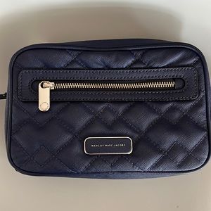 Marc Jacob's crossbody embroidered purse. Deep purple